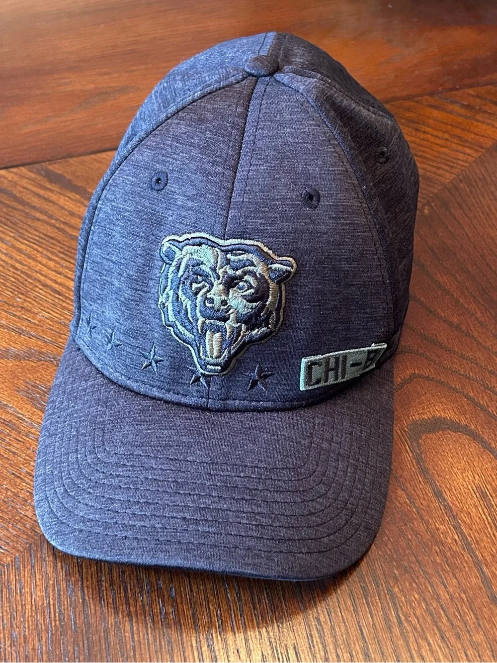 Chicago Bears New Era Heather Black 2020 Salute to Service 39THIRTY Size L/XL
